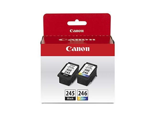 Canon PG-245 Black & CL-246 Color Ink Cartridge Value Pack for PIXMA Printers