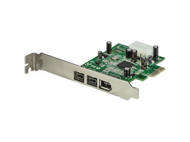 StarTech. com 2 Port FireWire 800 + 1 Port FireWire 400 PCI Express Card Model PEX1394B3