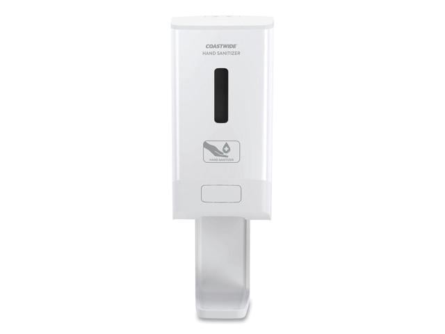 COASTWIDE J-Series Automatic Wall-Mounted Hand Sanitizer Dispenser White CWJAH-W