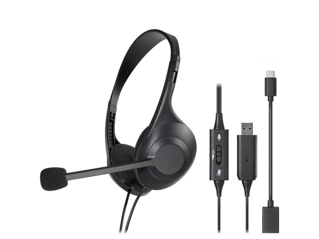 Audio-Technica ATH-102USB Dual-Ear USB Computer Headset