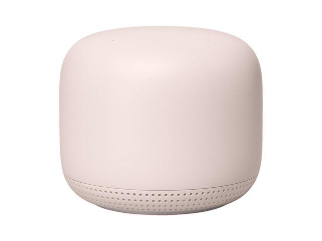 Google Nest Wifi Point with Google Assistant 1-Pack Sand - 1600 square feet coverage - 768 MB RAM & 512 MB Flash - Capacitive touch controls -...