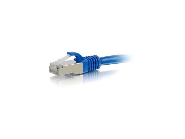 C2G 00794 Cat6 Cable - Snagless Shielded Ethernet Network Patch Cable, Blue (4 Feet, 1.22 Meters)