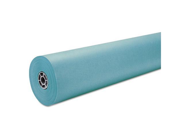 Pacon Rainbow Duo-Finish Colored Kraft Paper 35 lbs. 36' x 1000 ft Aqua 63160