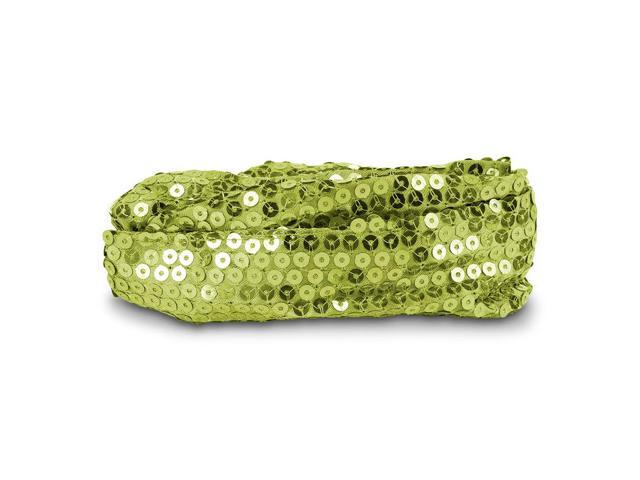 Calypso Studios Glitz Bendi Sequin Wire Headband, Light Green