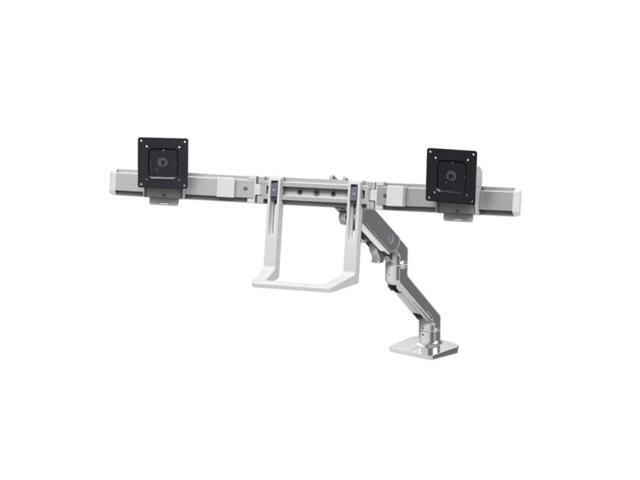 Ergotron HX DESK DUAL MONITOR ARM, Polished Aluminum - image 7