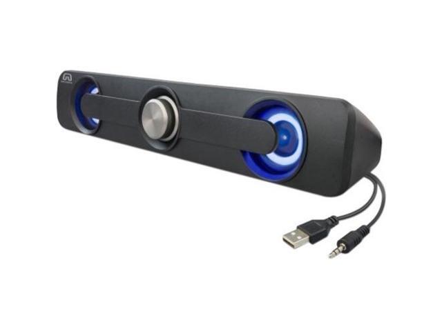GamesterGear SY-SPK20234 2.0 Sound Bar Speaker - 5 W RMS - Under Monitor - Desktop - 100 Hz to 20 kHz - USB - image 6
