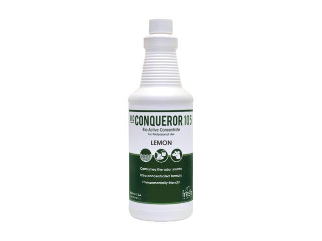 Fresh Products Bio Conqueror 105 Enzymatic Odor Counteractant Concentrate, Citrus, 32 oz, 12/CT