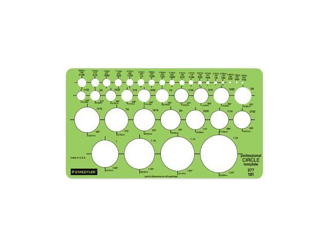 Staedtler Mars Circle Template 977