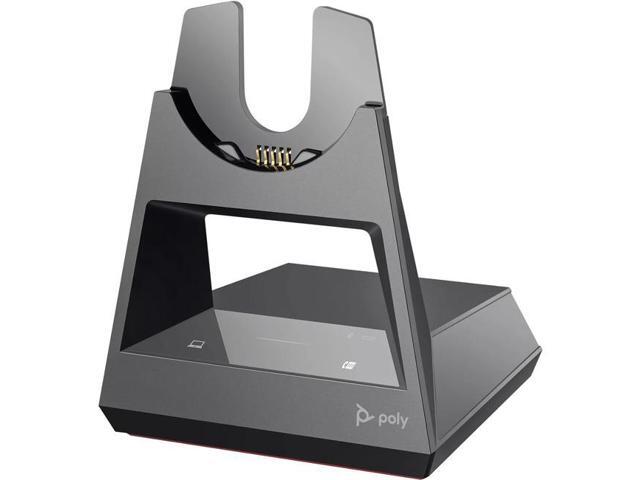 Poly - Voyager Office Base (Plantronics) - Compatible with Voyager Focus 2 and Voyager 4300 UC Series Headsets (Sold Separately) - Connect to.