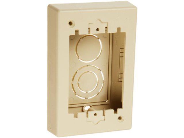 UPC 074983754762 product image for Panduit Pan-Way Power Rated Surface Mount Outlet Box - Surface mount box - elect | upcitemdb.com