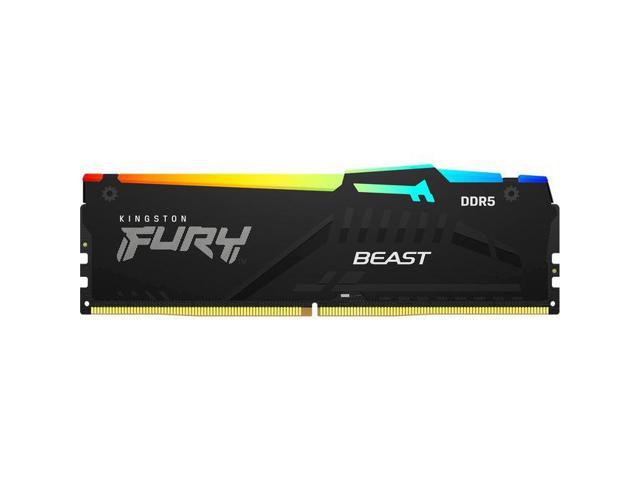 KINGSTON 16GB 5600MT/s DDR5 CL40 DIMM FURY Beast Black RGB