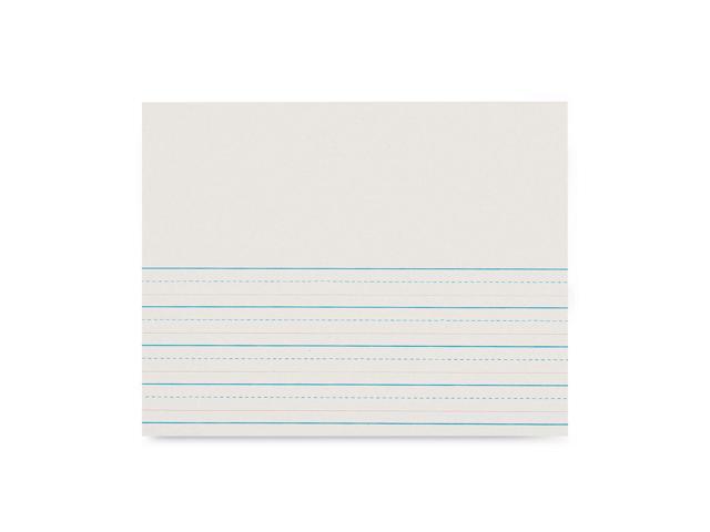 Pacon Picture Story Paper, 5/8' Long Rule, 1-Sided, 8.5 x 11, 500/PK (PAC826002)