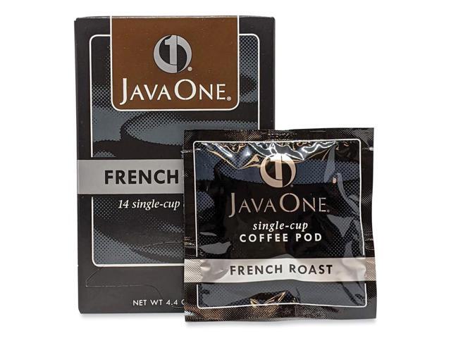 Java One Single Cup French Roast Ground Coffee Regular .3 oz. 14 Pods JTC30806