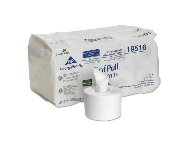 Georgia Pacific Professional SofPull Mini Centerpull Bath Tissue 5 1/4 x 8 2/5