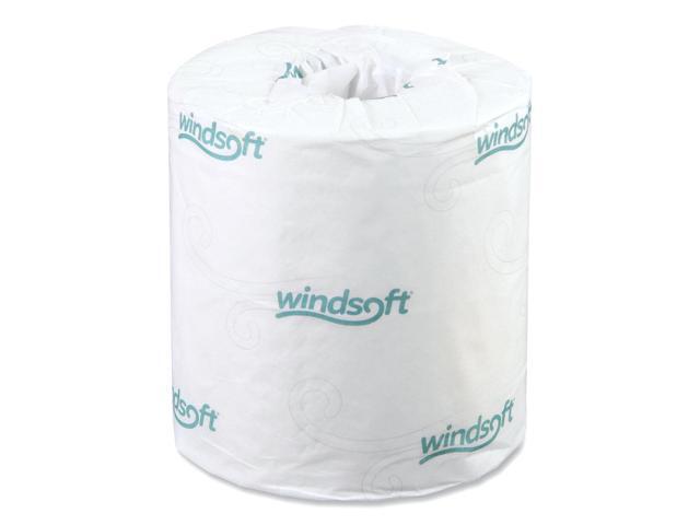 Embossed Bath Tissue, 2-Ply, 500 Sheets/Roll, 48 Rolls/Carton