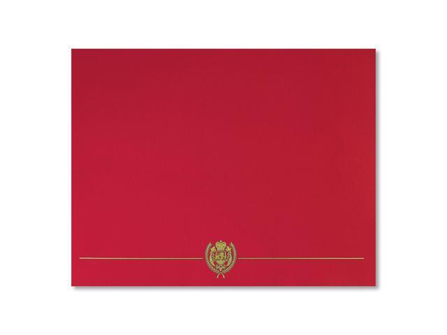 Great Papers Classic Crest 9.38'W x 12'L Certificate Covers Red 903031S