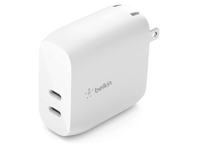 Belkin BoostCharge Dual USB-C PD 40W Wall Charger - White - image 2