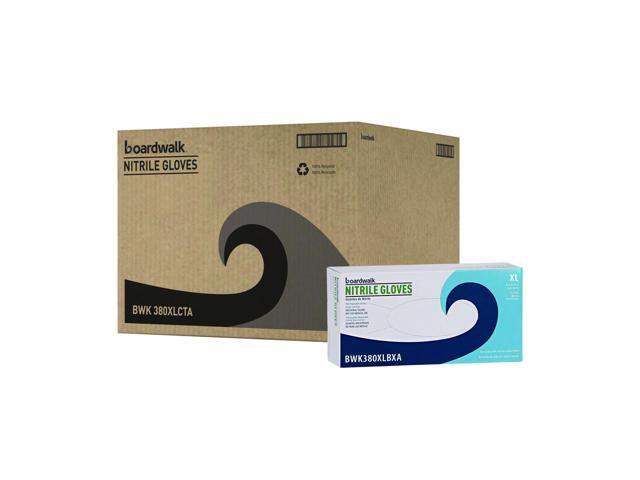 Boardwalk Disposable General-Purpose Nitrile Gloves X-Large Blue 4 mil 100/Box 380XLBXA