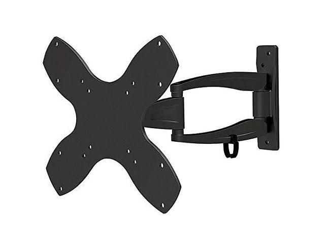Monoprice Full Motion Single-Stud TV Wall Mount Bracket For 23' To 43' TVs up to 44lbs, Max VESA 200x200, Works