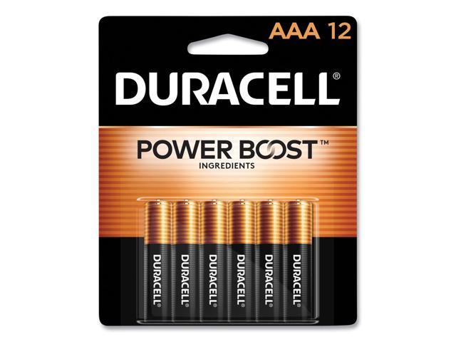 Duracell Coppertop AAA Batteries with Power Boost Ingredients, 12 Count Pack Triple A Battery with Long-lasting Power, Alkaline AAA Battery for Household and Office Devices (B09LCGMW4K)