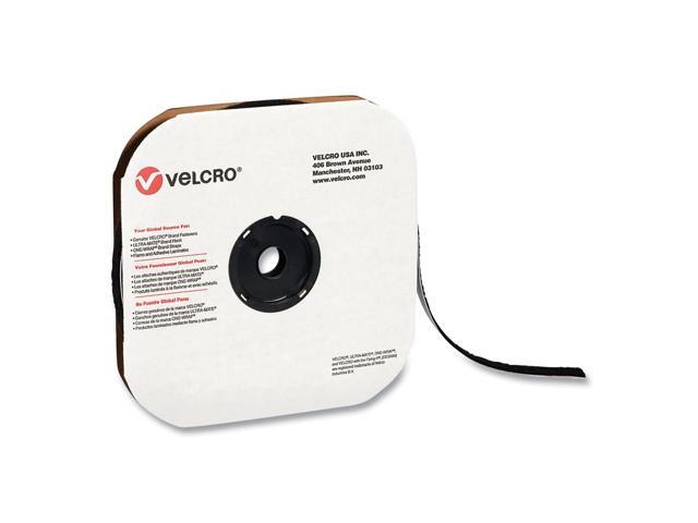 VELCRO Brand Velcro Tape Individual Strips Loop 5/8' x 75' Black 1/Case VEL108