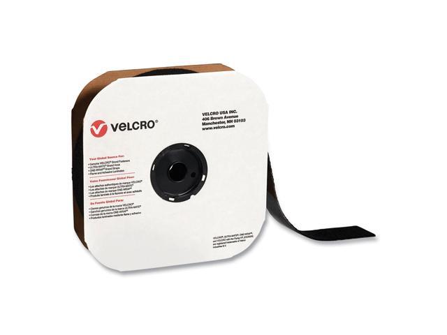 VELCRO Brand Velcro Tape Individual Strips Loop 2' x 75' Black 1/Case VEL138