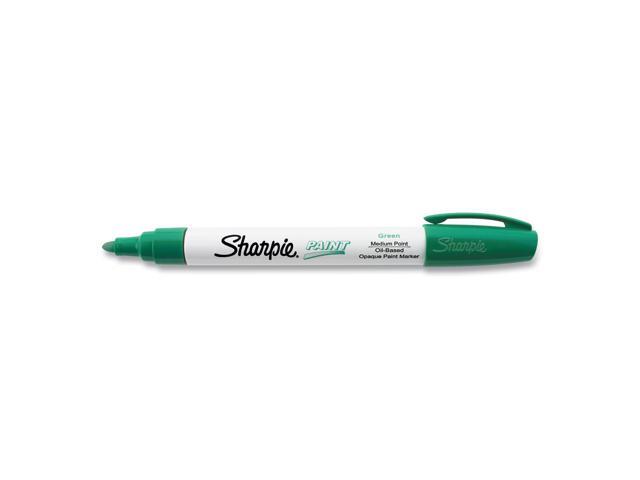 Sharpie Permanent Paint Marker Medium Point Green 35552