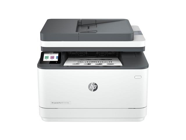 HP - LaserJet Pro MFP 3101fdw Wireless AI-Enabled Black-and- All-in-One Laser Printer - White - image 2