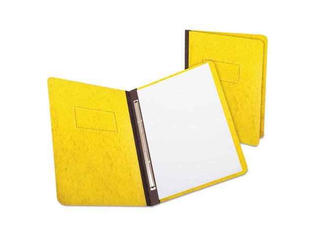 Oxford 12709 PressGuard Report Cover, Prong Clip, Letter, 3' Capacity, Yellow