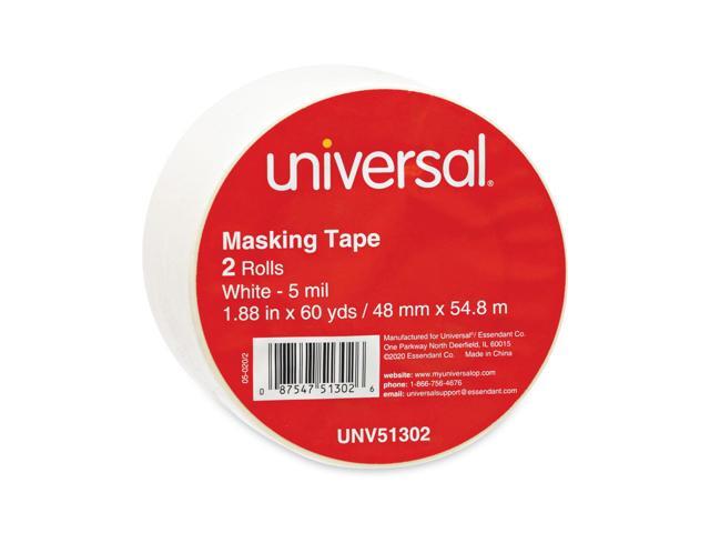 Universal General Purpose Masking Tape 48mm x 54.8m 3' Core 2/Pack 51302