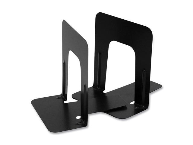 OIC Bookend 5.1' Height x 5' Width x 4.8' Depth - Steel - Black