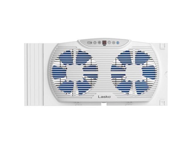 Photos - Air Conditioning Accessory Lasko W09560 Bluetooth Twin 9' Window Fan Whole House Ventilation White