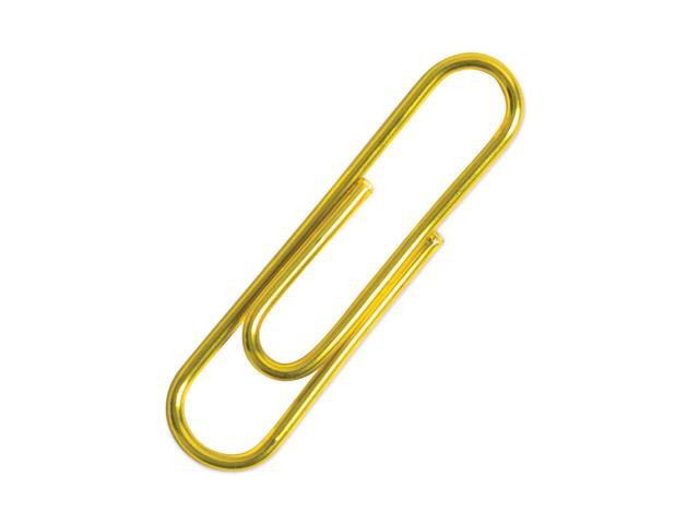 U Brands Paper Clips, Medium, Gold, 1,000/Pack (UBR3619U0624)