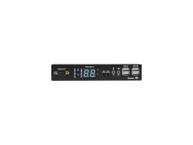 Black Box MediaCento IPX 4K Receiver - HDMI- USB- Serial- IR- Audio - 1 Computer(s (VXHDMI4KIPRX) - image 5