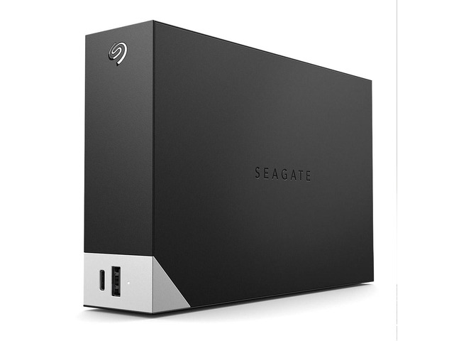 Seagate One Touch STLC18000400 18 TB Hard Drive - 3.5' External - SATA (SATA/600) - Black - USB 3.0 Micro-B