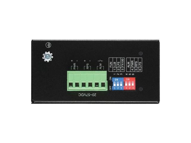 Tripp Lite DC Power Hardened Gigabit to Fiber Media Converter N785H01SFPD