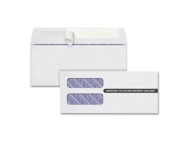 Tops 1099 Double Window Envelope, 3.75 x 8.75, White, 24/PK (TOP2222PS3)