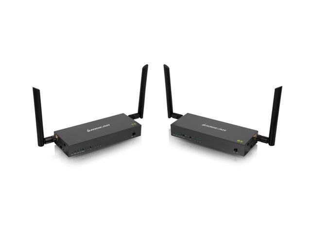 Iogear Long Range Wireless 4K Video Transmitter & Receiver Kit with Local Passthrough (GWLRSSKIT4K)
