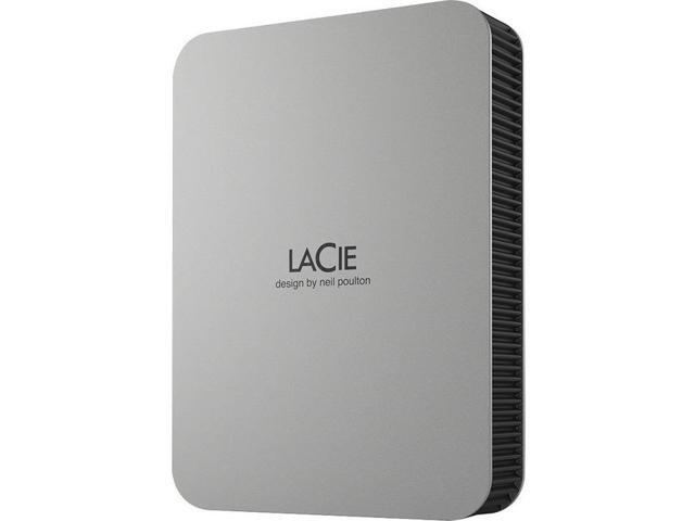 LaCie Mobile Drive Secure STLR4000400 4TB USB-C External Hard Drive Space Gray