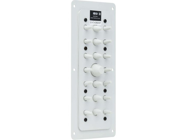 Tripp Lite SmartRack Cable Entry Gland Plate for NEMA-Rated Enclosure Cabinets, 21-Port Membrane - Cable Entry Plate - Metal
