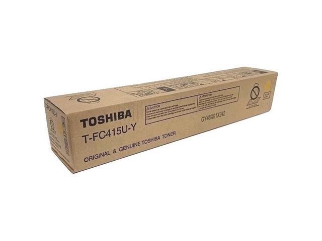 Toshiba TOSTFC415UY 33600 Page Yield Toner Cartridge, Yellow