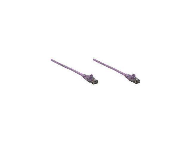 Intellinet Network Solutions Cat6 UTP Network Patch Cable 100 ft 30 m Purple 393201