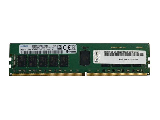 Lenovo 32GB DDR4 SDRAM Memory Module - 32 GB - DDR4-3200/PC4-25600 DDR4 SDRAM - 3200 MHz Dual-rank Memory - 1.20 V - ECC - Registered - 288-pin - DIMM
