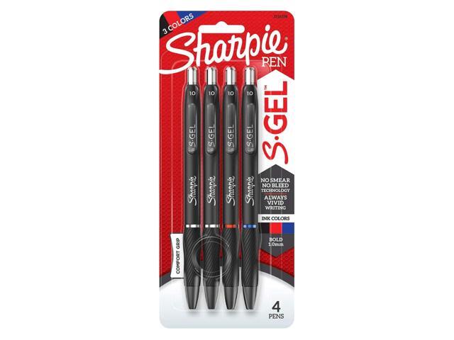 SHARPIE GEL 1.0MM 4CT B.ASST