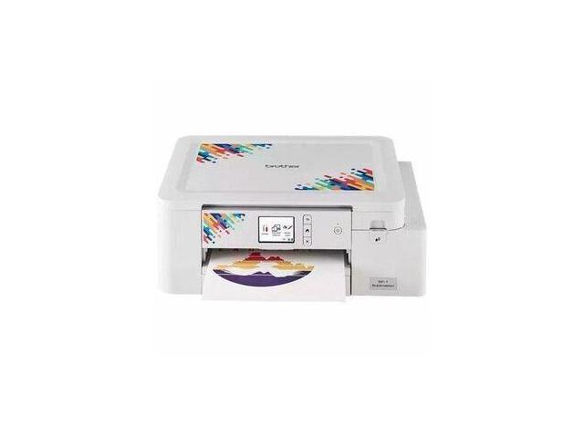 Brother - Sublimation SP-1 High-Quality Wireless Inkjet Printer with Paper and Full-Size Inks - White - image 5
