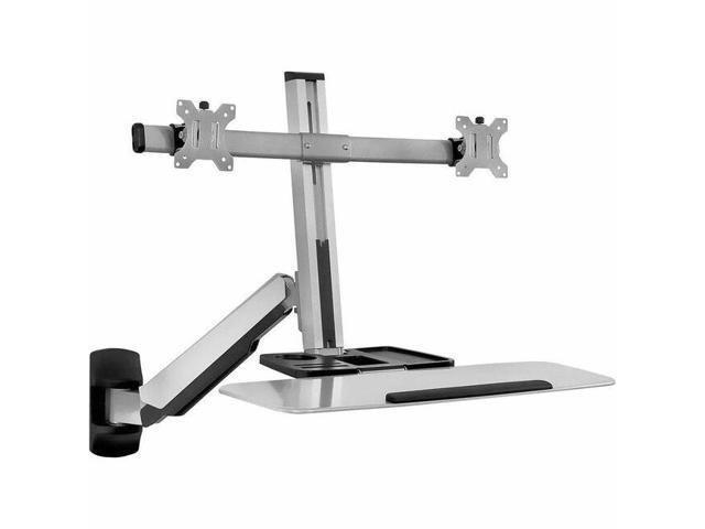 Mount-It! Wall Mount for Monitor Workstation CPU Gray MI7906
