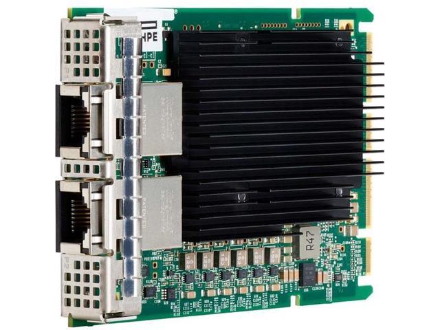 HPE Broadcom BCM57416 Network Adapter - OCP 3.0 - 1/2.5/5/10GBase-T x 2 (P10097-B21)