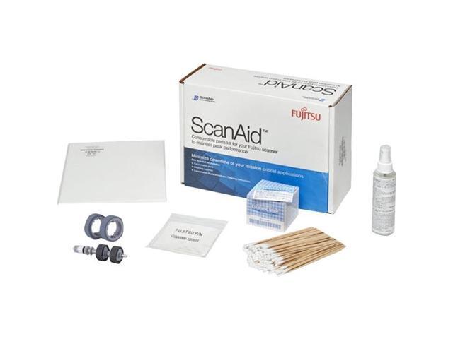 Fujitsu ScanAid Cleaning Kit - For Scanner