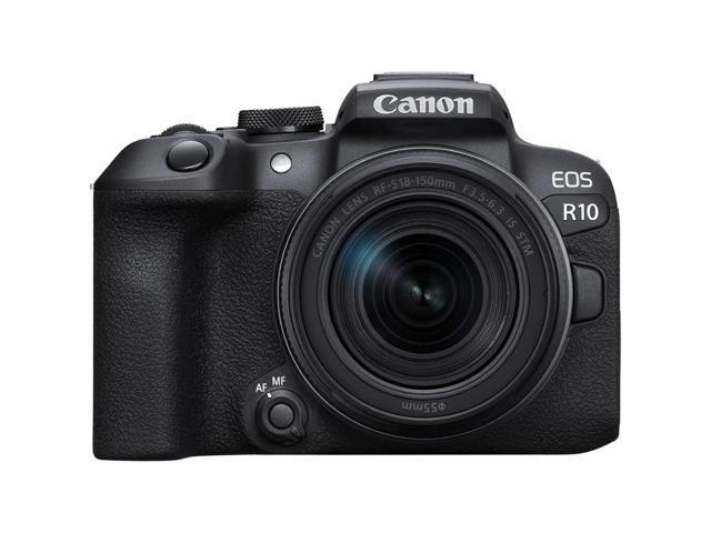Canon - EOS R10 Mirrorless Camera with RF-S18-150mm f/3.5-6.3 IS STM Lens - Black - image 6