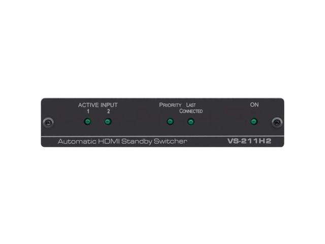 Kramer 2x1 4K60 4:4:4 HDCP 2.2 HDMI 2.0 Automatic Standby Switcher 2080353090